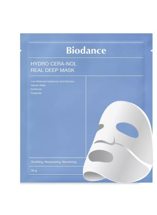 BIODANCE Hydro Cera-nol Real Deep Hidrogél Arcmaszk 34g - Image 1